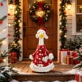 thumbnail image 1 of AZXY Christmas Porch Goose Outfit, 23" Fade‑Proof Wear for Porch Goose, Goose Clothes for Cement Goose, Goose Clothing for Goose Statue,Winter Xmas Decor for Yard Lawn Front Porch Patio Garden, 1 of 7