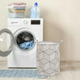 thumbnail image 1 of AZXY Collapsible Laundry Basket,Fabric Laundry Hamper,Foldable Laundry Basket Large,Clothes Hampers,Dirty Clothes Hamper with Handles, 1 of 6