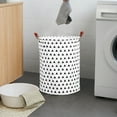 thumbnail image 1 of AZXY Collapsible Laundry Basket,Fabric Laundry Hamper,Tall Large Dirty Clothes Hamper for Kids with Handles,Foldable Baby Nursery Laundry Basket Under $20, 1 of 6