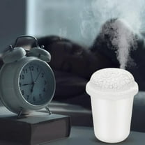 AZXY Cool Mist Humidifiers for Home,Small Humidifier for Plants,Evaporative Humidifiers for Large Room Home Quiet with Light,Air Humidifier for Bedroom Car Under $20