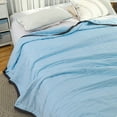 thumbnail image 1 of AZXY Cooling Blanket for Hot Sleepers,Summer Quilt Full,Washable Summer Comforter,Cooling Comforter On Clearance,Blue Full, 1 of 6