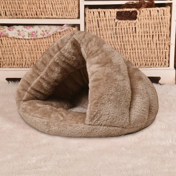 AZXY Covered Dog Bed,Dog Beds for Small Dogs,Washable Dog Bed Medium,Cute Warm Chew Proof Cotton Funny Fuzzy Pet Beds for Cats Clearance