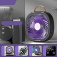 thumbnail image 1 of AZXY Desk Fan,Table Fan,Wall Mounted Foldable Desktop Fans with Digital Display and Timed,Small Quiet Personal Tabletop Fans for Bedroom Home, 1 of 5
