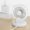 thumbnail image 1 of AZXY Desk Fan,Table Fans for Bedroom,Small Fans,Desktop Fans,Usb Rechargeable Small Quiet Personal Tabletop Fans for Home, 1 of 8