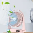 thumbnail image 1 of AZXY Desk Fan,Tabletop Fans for Home,Table Fan,Desk Fans Small Quiet,Rechargeable Personal Desktop Fans Under $15.00, 1 of 9