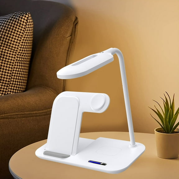 AZXY Desk Lamp,Lamps under $25,Battery Wireless Charging Desk Lights for Home Office,Led Desk Lights for Bedside Table Bedroom Reading