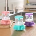 thumbnail image 1 of AZXY Dish Brush Scrubber,Dish Brush,Kitchen Scrub Brush,Dish Brush with Soap Dispenser, 1 of 4