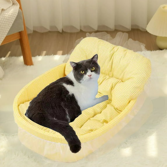 AZXY Donut Dog Bed,Dog Beds for Large Dogs,Washable Pet Bed,Indestructible Chew Proof Comfort Cat Bed Small Crate