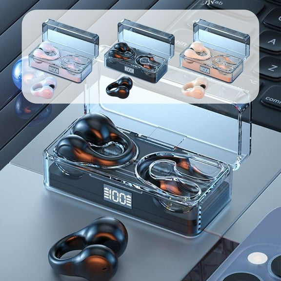 AZXY Earbuds Wireless Bluetooth,True Wireless Earbuds,Open Ear Headphones,Sports Ear Buds Noise Cancelling