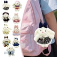 thumbnail image 1 of AZXY Easter Bunny Plush Ornament, 7.5" White Rabbit with Outfit & Hat Keychain, Easter Stuffed Animals, Perfect for Backpack, Bag Charm, Easter Tree, Party & Home Decor, Ideal Easter Gifts for Kids, 1 of 6
