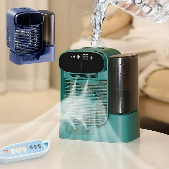 AZXY Evaporative Air Cooler,Portable Air Conditioner,Cooling Fan,Usb Small Box Fan,Humidifier Fan for Office Home Desktop