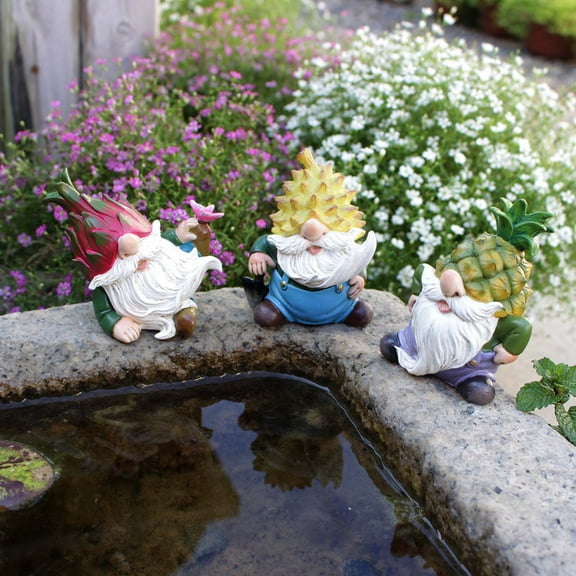 AZXY Garden Statue,Garden Animal Statues,Garden Decor Statue,Resin Gnome Garden Decorations Statues for Outside Outdoor Clearance