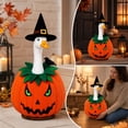 thumbnail image 1 of AZXY Halloween Pumpkin Porch Goose Outfit for Outdoor Lawn Decor, Fall Themed Goose Costume for 23 Inch Goose Statue, Holiday Sculpture Accessory for Patio Yard Lawn Front Porch Outdoor Decoration, 1 of 8
