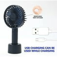 thumbnail image 1 of AZXY Handheld Fan,Mini Fan Handheld,Rechargeable Hand Held Fans,Personal Portable Handheld Fans for Outdoors Travel, 1 of 6