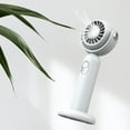 thumbnail image 1 of AZXY Handheld Fan,Portable Fan,Hand Held Fan,Mini Fan,Usb Neck Personal Fans,White, 1 of 6