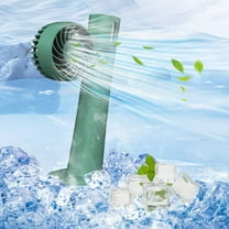 AZXY Handheld Fan,Portable Fan,Handheld Fans Mini,Usb Battery Operated Misting Personal Portable Fan for Travel Outdoors on Clearance,Green