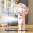 thumbnail image 1 of AZXY Handheld Fan,Portable Fan,Handheld Fans Mini,Usb Neck Battery Operated Misting Personal Portable Fan for Travel Outdoors on Clearance,Pink, 1 of 9