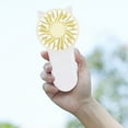 thumbnail image 1 of AZXY Handheld Fan,Portable Fan for Travel,Mini Hand Fans Battery,Personal Fan Handheld, 1 of 9