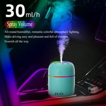 AZXY Humidifier for Room Cool Mist,Evaporative Humidifiers Under $20,Mini Air Humidifier for Bedroom Home Desk Car Plants,Quiet Travel Personal Small Humidifiers for Bedroom Nightstand