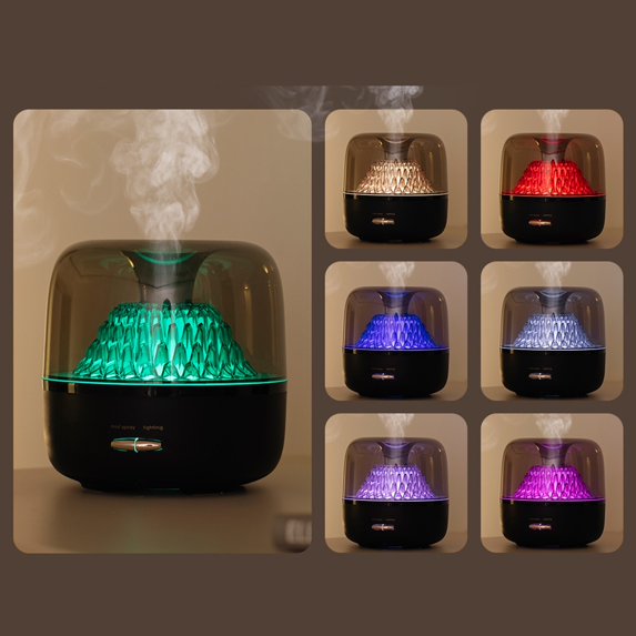 AZXY Humidifier for Room,Cool Mist Humidifiers,Aromatherapy Oil Diffuser Humidifier for Bedroom Home Desk Plants,Quiet Travel Personal Humidifiers for Bedroom Nightstand Under $20