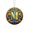 thumbnail image 1 of AZXY Keepsake Ornaments with Initials,Personalized Ornaments for Christmas Tree,Christmas Tree Ornaments Sets Shatterproof for Hanging 26 Letters Pendant Xmas Decor, 1 of 6