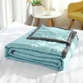thumbnail image 1 of AZXY Summer Cooler Quilt for Hot Sleepers, Lightweight Cooling Blanket, 39.3"x55.1", Breathable Ice Fiber Blanket for All-Season Use, Green, 1 of 6