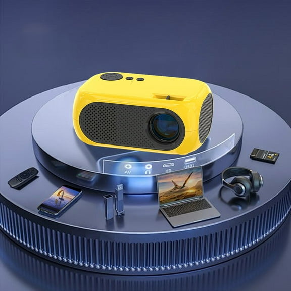 AZXY Mini Projector,Portable Projector,4k Projector Home Theater,Cheap Professional Movie Projectors for Phone Tv Outside,Bluetooth Projector with Wifi