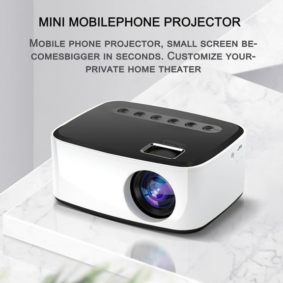 AZXY Mini Projector with Wifi Bluetooth,4k Projectors,Smart Projector Tv,Cheap Wifi Projector with Speakers for Phone Outside