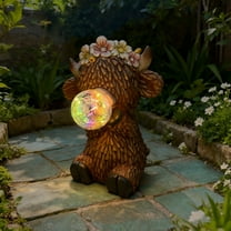 AZXY Outdoor Garden Statue, Statue Decor for Yard Patio Lawn, Artistic Sculpture Ornament for Spring Summer Garden Decor, Perfect for Backyard Landscaping Outdoor Decoration, Garden Statues Clearance