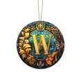 thumbnail image 1 of AZXY Personalized Ornaments for Christmas Tree,Christmas Tree Decorations Clearance,Monogram Keepsake Ornaments for Xmas Tree, 1 of 6