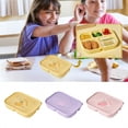 thumbnail image 1 of AZXY Plastic Bento Box, 1900ML Large Capacity Compartmentalized Salad Bento Box, Leakproof Microwavable Bentgo Box with Utensils for Office Meal Prep, 1 of 4