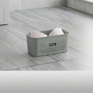 Sterilite Rectangular LiftTop Plastic Clothes Laundry Hamper Bin W/ Lid (4 Pack