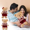 thumbnail image 1 of AZXY Plush Teddy Bear Stuffed Animals, Ultra-Soft Cuddly Toy for Kids & Adults, Ideal Valentine's Day Gift & Huggable Decor for Her, Girlfriend, Lover, 18 Inches, 1 of 6