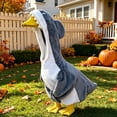 thumbnail image 1 of AZXY Porch Goose Outfit, Fits 23 Inch Porch Goose Statue, Goose Costume, Goose Clothes for Cement Plastic Goose, Duck Goose Clothing, Outdoor Sculpture Decor for Yard Patio Front Porch Garden, 1 of 8