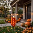 thumbnail image 1 of AZXY Porch Goose Outfits, 23 Inch Halloween Ghost Pumpkin Hot Dog Themed Costume for Cement & Plastic Porch Goose Statue, Holiday Goose Clothing for Outdoor Garden Yard Lawn Patio Statue Decoration, 1 of 5