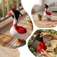 thumbnail image 1 of AZXY Porch Goose Outfits, 23 Inch Ladybug‑Themed Goose Costume for Cement & Plastic Porch Goose Statue, Duck Goose Clothing for Outdoor Garden Yard Lawn Patio Statue Decoration, 1 of 7
