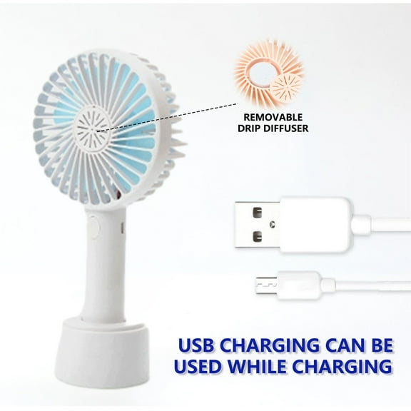 AZXY Portable Fan,Hand Held Fans,Personal Fans Battery Operated,Mini Fan Handheld