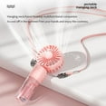 thumbnail image 1 of AZXY Portable Fan,Hand Held Fans on Clearance,Mini Fan Handheld,Folding Personal Fans Battery Operated,Pink, 1 of 7