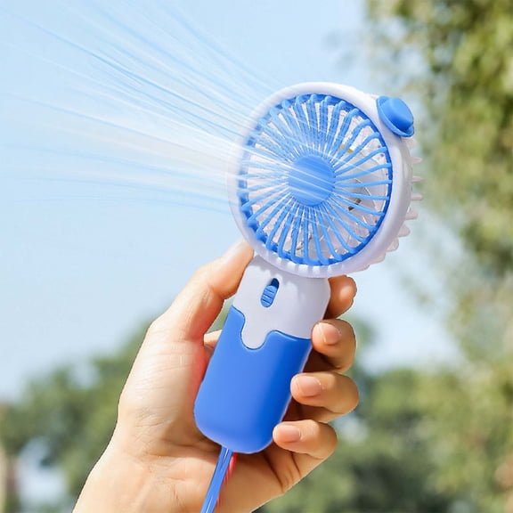 AZXY Portable Fan,Hand Held Fans on Clearance,Mini Fan Handheld,Personal Fans Battery Operated,Blue