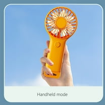 AZXY Portable Fan,Portable Fans for Outdoors,Handheld Fan Battery,Hand Held Personal Mini Fan Handheld,Orange