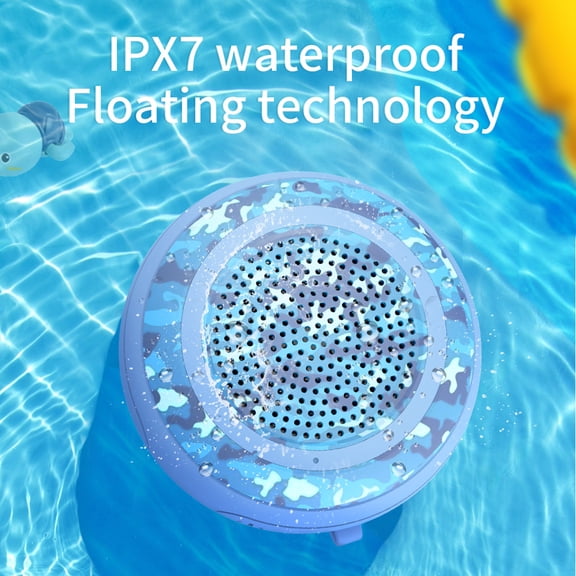 AZXY Portable Speaker,Wireless Speakers,Bluetooth Mini Waterproof Shower Speaker,Long Lasting Outdoor Speakers for Home Outside Pool,TWS Ipx7 Bluetooth 5.0 and Floating Speaker
