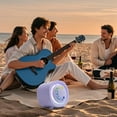 thumbnail image 1 of AZXY Portable Speaker,Wireless Speakers,Mini Outdoor Speaker with Lights,Long Lasting Shower Speakers with Subwoofer for Home Outside, 1 of 6