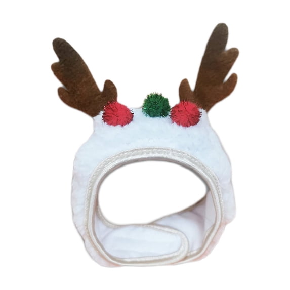 AZXY Reindeer Antler Christmas Headbands for Pet Dress Up,Dogs Costume Classic Decorative Cap for Christmas Party Clearance,Santa Hats for Dogs