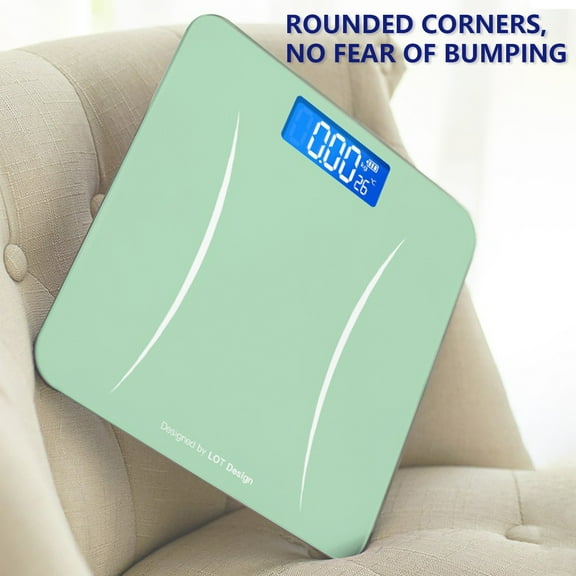 AZXY Scale Weight,Body Fat Scale,Body Composition Scales on Clearance,Smart Digital Bathroom Body Scales 500lbs,Green