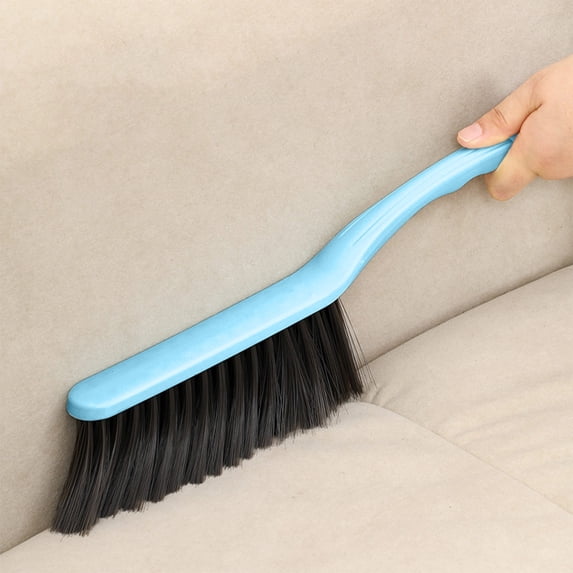 AZXY Scrub Brushes for Cleaning,Scrub Brush Kitchen,Cleaning Brushes with Handles,Anti-Static Long-Handle Dusting Brush for Bed, Home & Car, Blue/Green/Pink