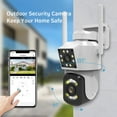 thumbnail image 1 of AZXY Security Camera,Outdoor Security Cameras Wireless Wifi,1080p Hd Night Vision Battery Security Camera,Waterproof Surveillance & Security Cameras with Monitor, 1 of 9