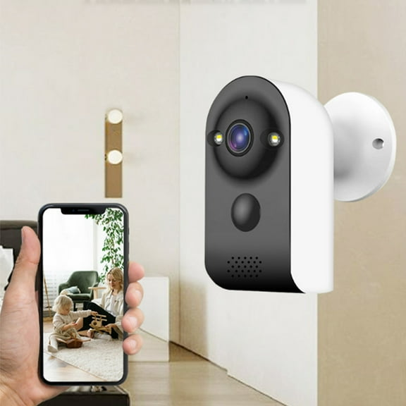 AZXY Security Cameras Wireless Wifi,Surveilance Camera,1080p Hd Night Vision 360 Smart Pet/Baby Monitors,Indoor/Outdoor Security Camera Waterproof for Home