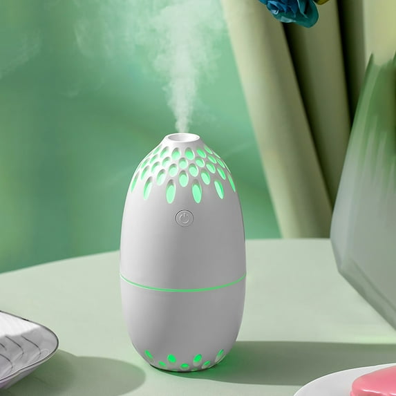 AZXY Small Humidifier Cool Mist,Air Humidifier for Large Room Plants Car,Vaporizers and Humidifiers for Bedroom,Desktop Travel Humidifiers with Night Light