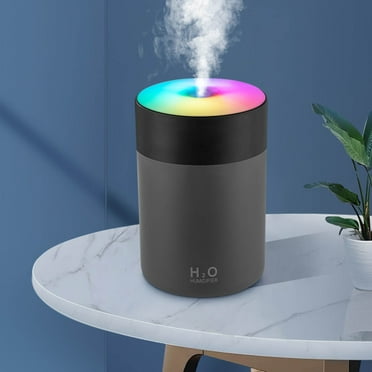 AZXY Small Humidifier,Cool Mist Humidifiers,Evaporative Humidifiers for Large Room Home Quiet,Portable Air Humidifier for Bedroom Car with Night