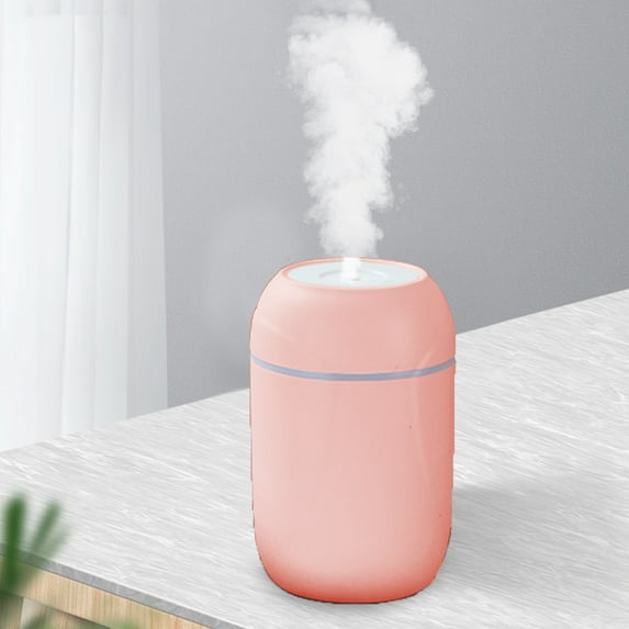 AZXY Small Humidifier Cool Mist,Vaporizers and Humidifiers for Bedroom,Air Humidifier for Room Plants Car with Light,Desktop Travel Humidifiers Under $20